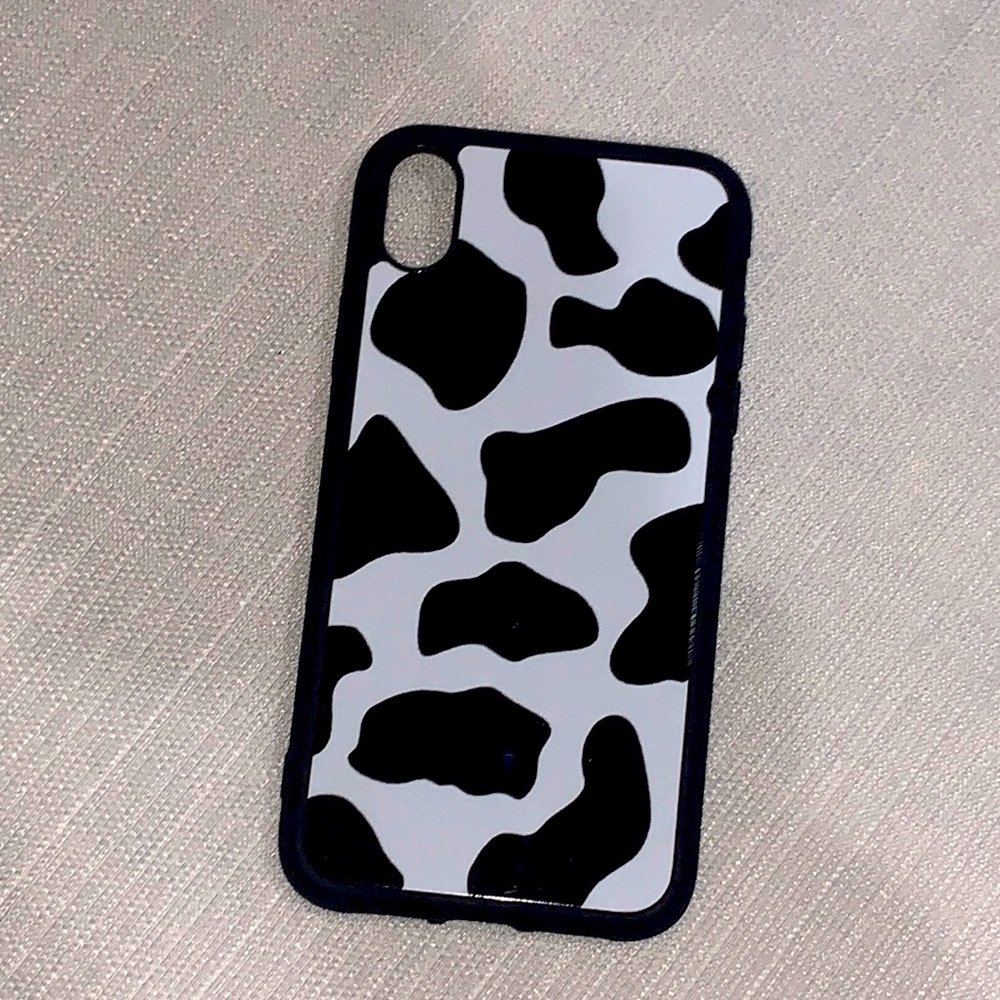 Cow Print iPhone XR Case